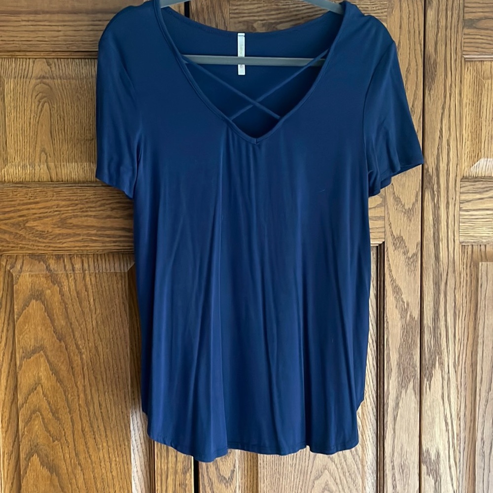 Navy top